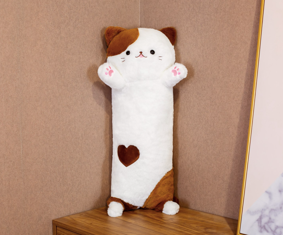 60cm Kawaii Katzenkissen Plüschtier
