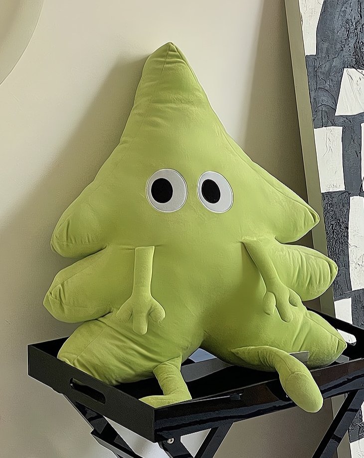 Weihnachtsbaum-Dekokissen