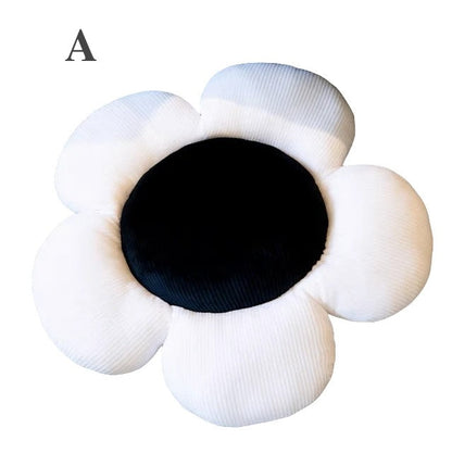 Gefülltes Hahnentritt-Blumenkissen (45cm)