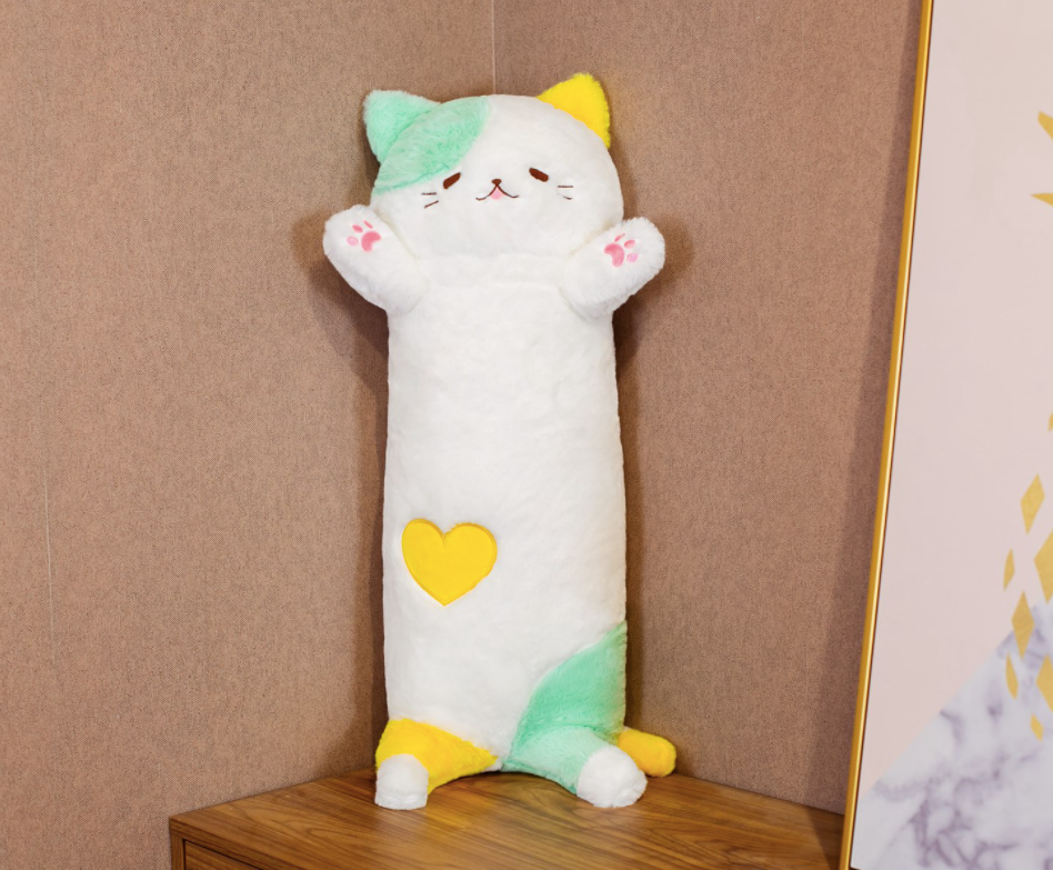 60cm Kawaii Katzenkissen Plüschtier