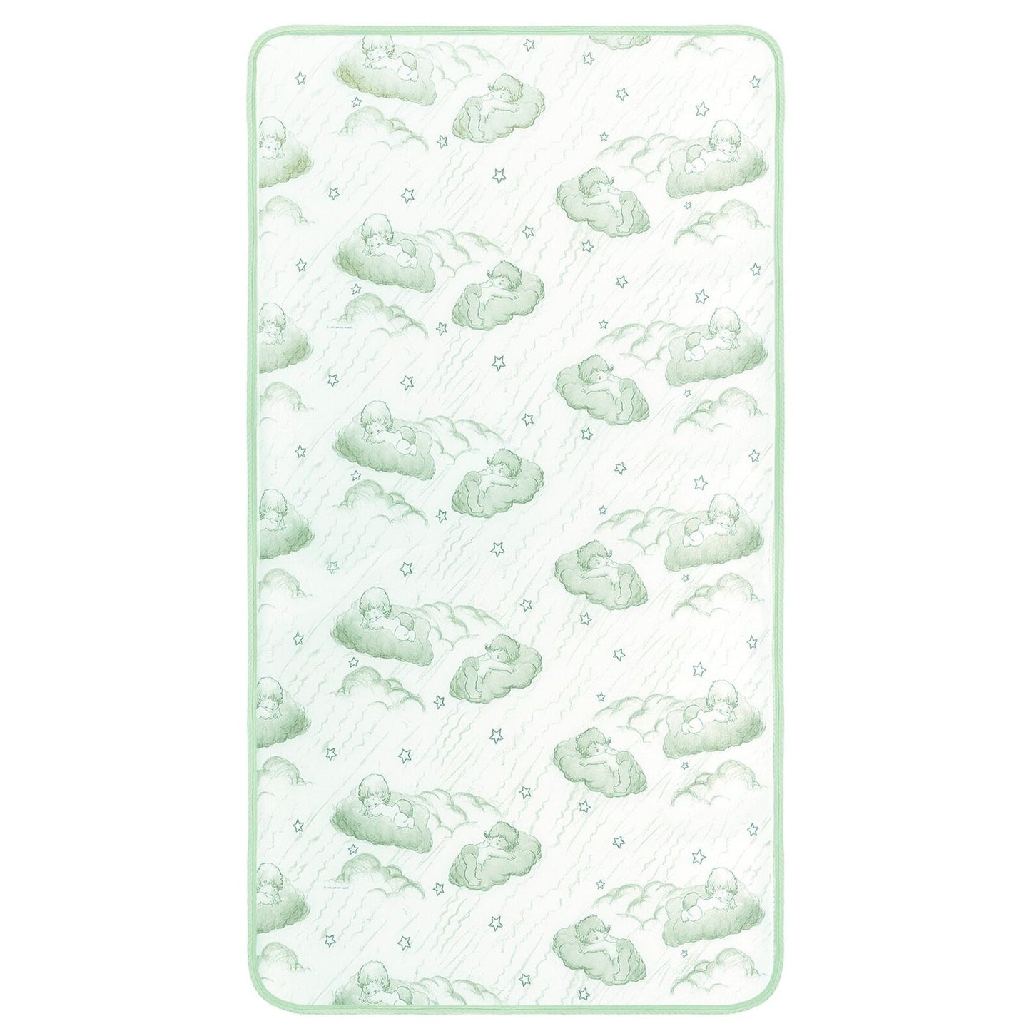 6-Zoll-Federkernmatratze, fest, wasserdicht, Standard-Babybettmatratze, hergestellt in den USA