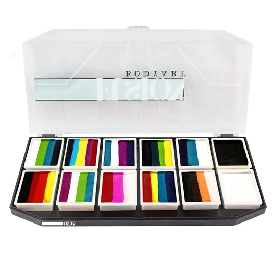 Fusion Body Art Schminkpalette – Regenbogenexplosion