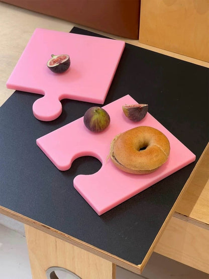 Dopamin Puzzle-Schneidebrett, abnehmbares, schimmelresistentes Servierbrett