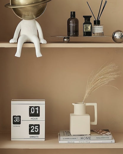Handgemachte Keramik Krug Kanne Vase - Moderne und Einzigartige Dekorative Mittelstück Vase