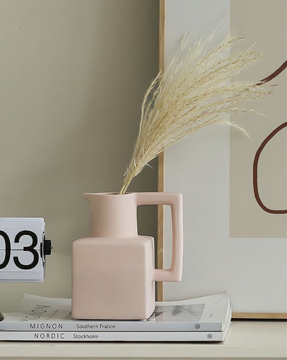 Handgemachte Keramik Krug Kanne Vase - Moderne und Einzigartige Dekorative Mittelstück Vase