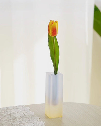 Schillernde Vase - Moderne, skurrile eklektische Dekovase für den Tisch