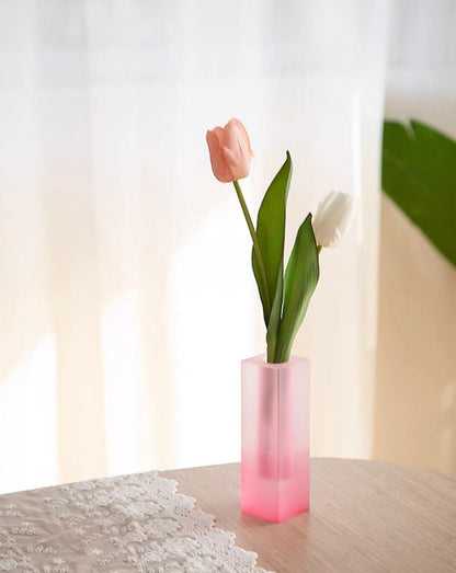 Schillernde Vase - Moderne, skurrile eklektische Dekovase für den Tisch