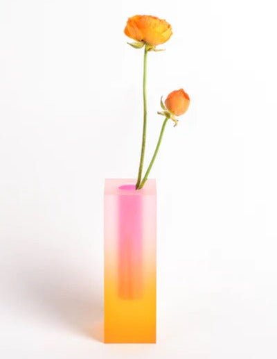 Schillernde Vase - Moderne, skurrile eklektische Dekovase für den Tisch